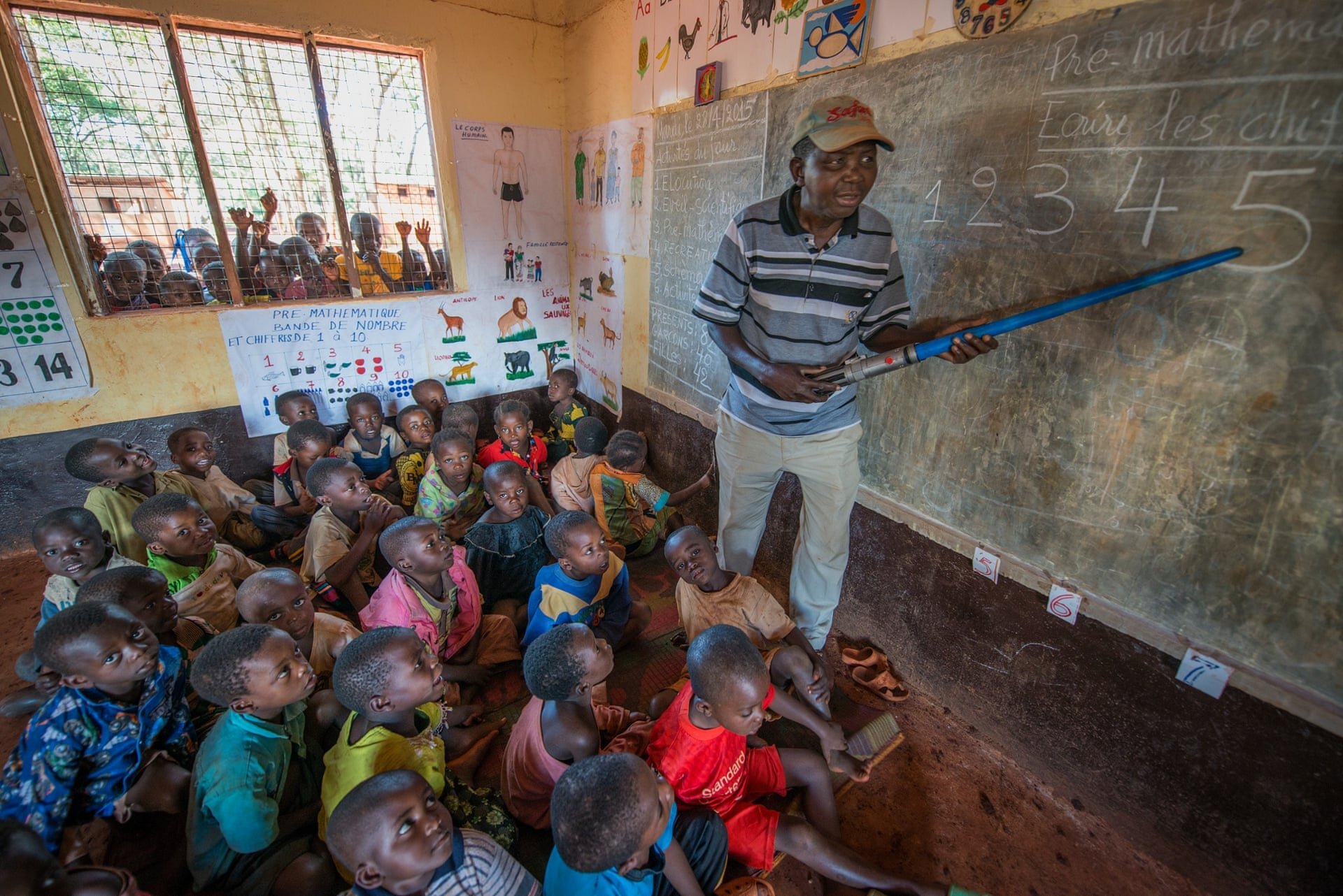 A Nyarugusu primary school. Source: UNHCR